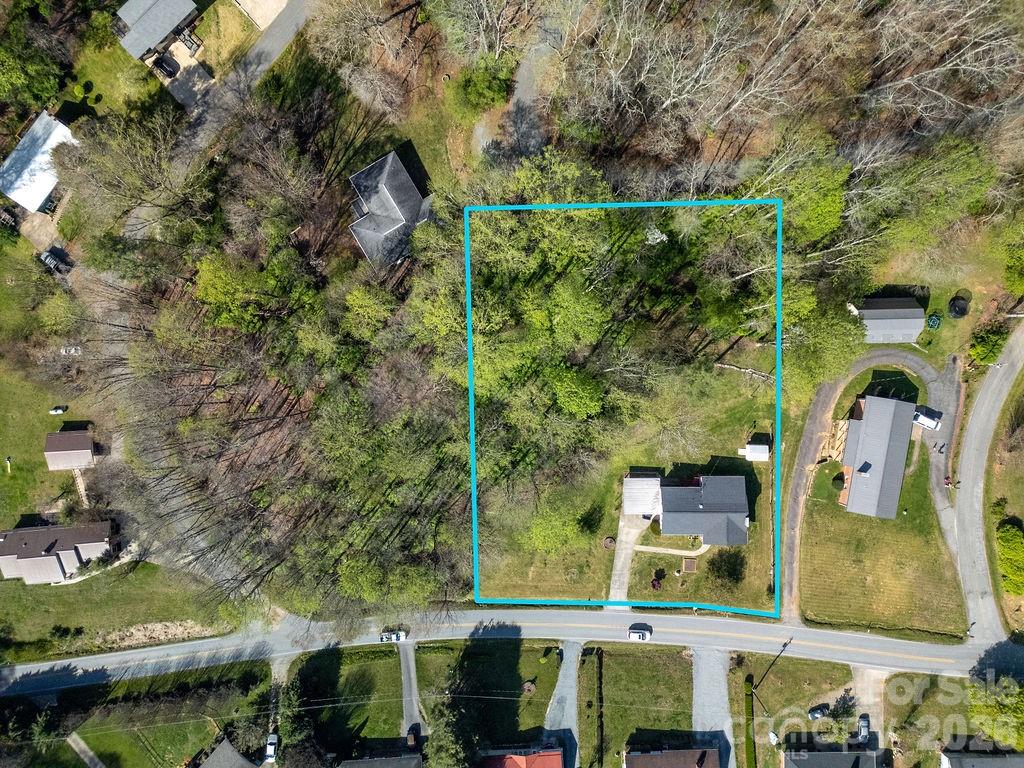 1482 Island Ford Road Brevard, NC 28712 - Photo 44 of 48 an aerial view of residential houses with outdoor space