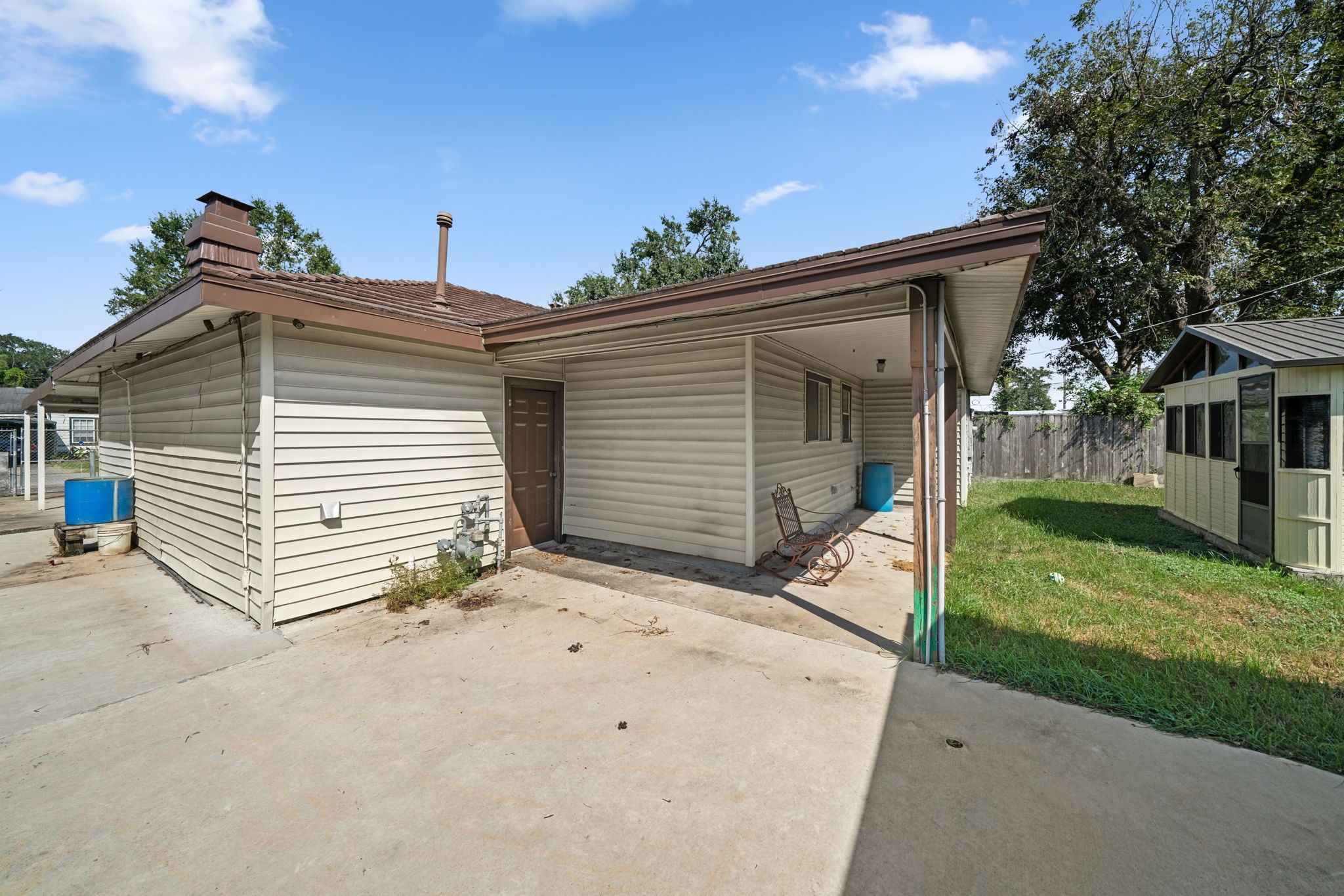 56 Wellford Street Houston, TX 77022 - Photo 24 of 26 a view of a house with a yard