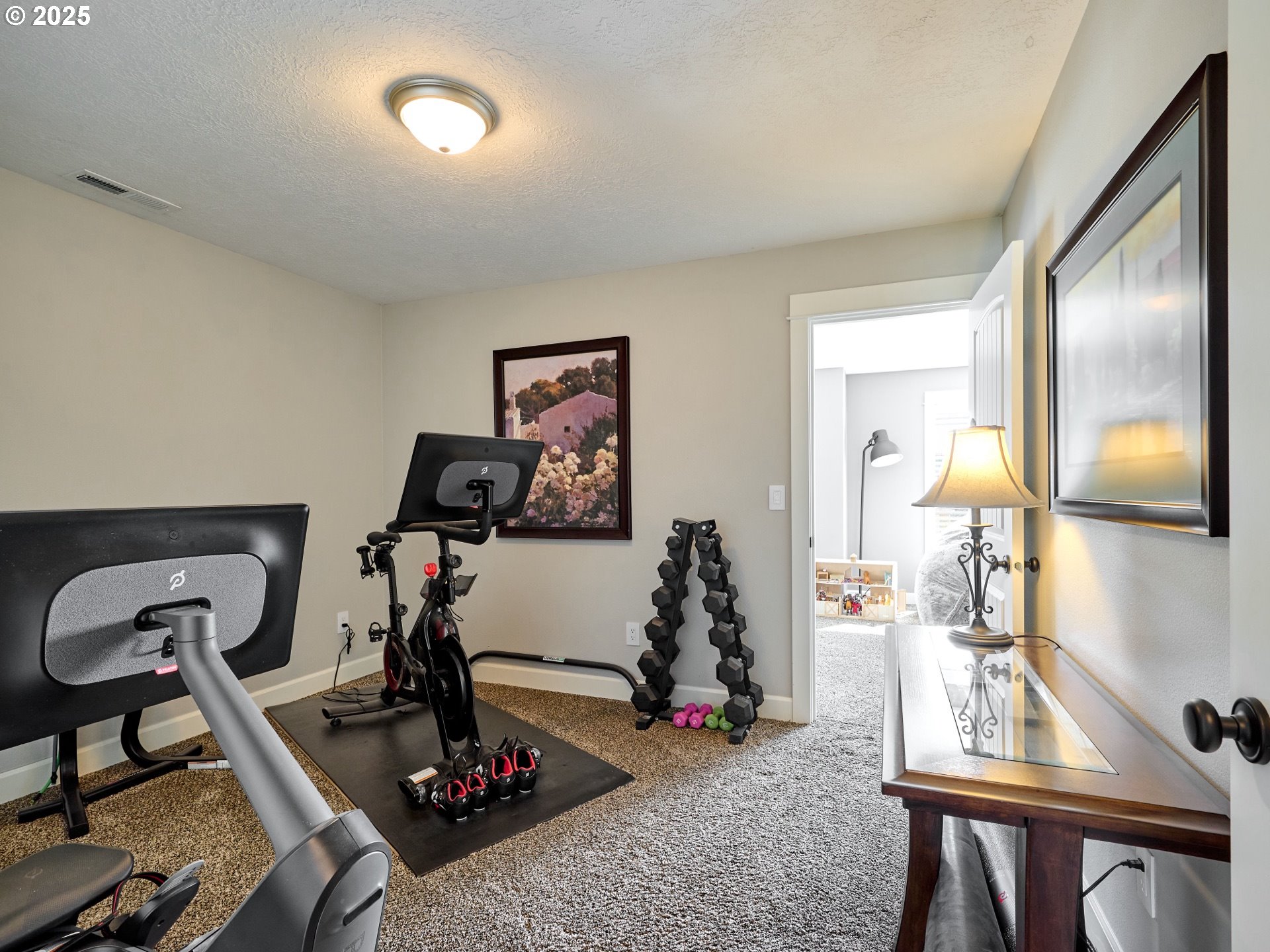3035 Elliot Street Northwest Salem, OR 97304 - Photo 32 of 46 a view of a workspace with furniture and toys
