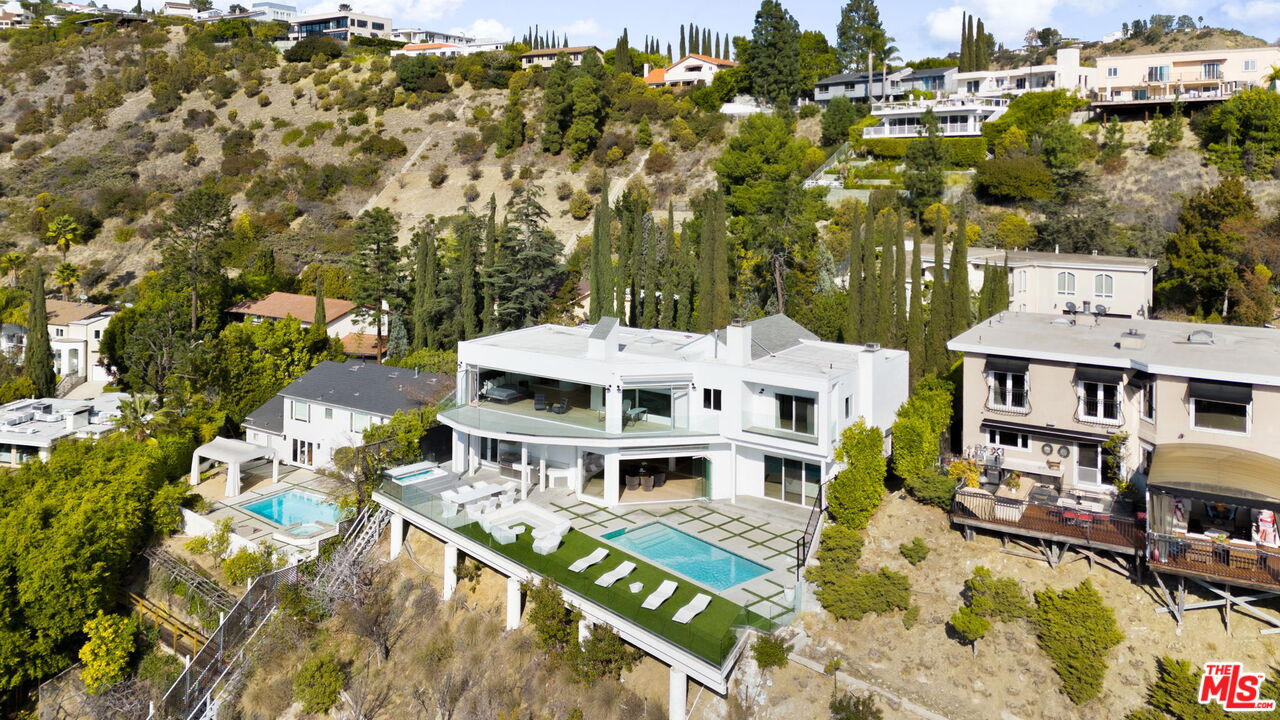7868 Electra Drive Los Angeles, CA 90046 - Photo 40 of 42 a view of a house with a large trees