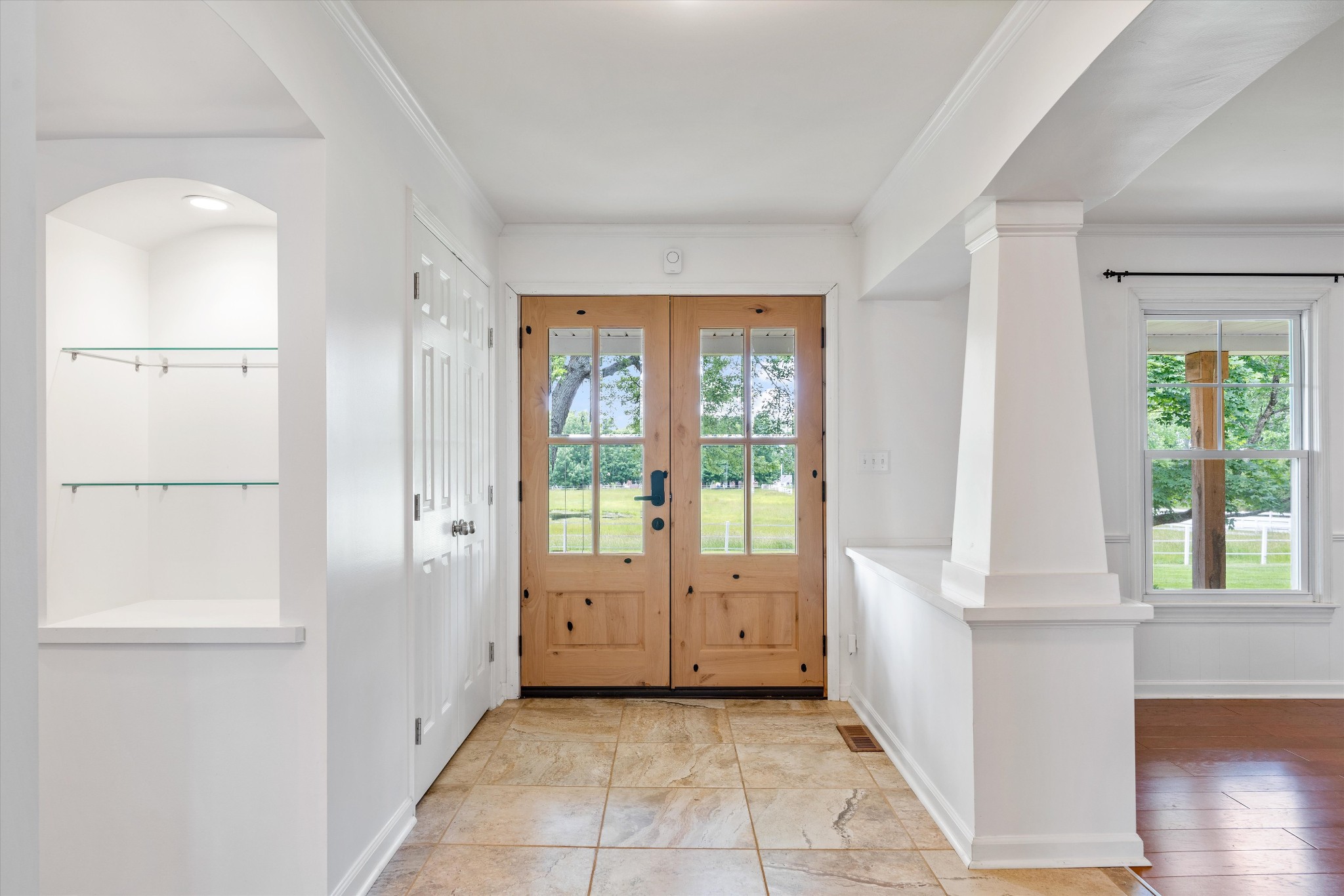 1967 Liebengood Road Goodlettsville, TN 37072 - Photo 28 of 57 a view of an entryway with wooden floor and windows