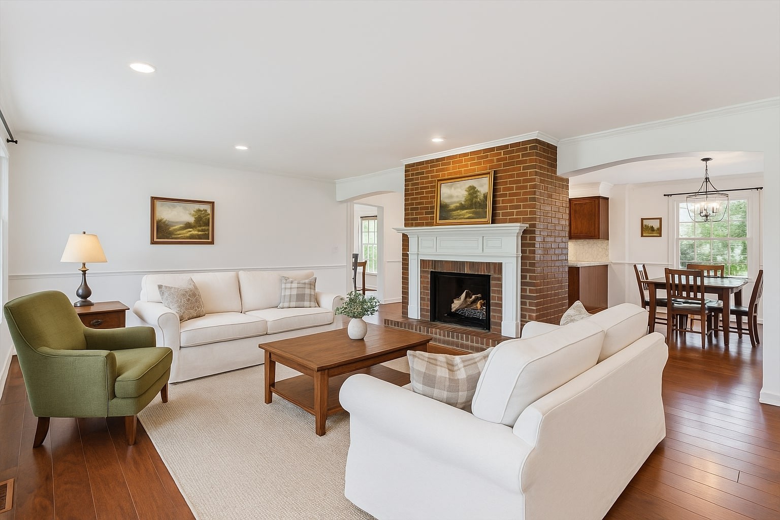 1967 Liebengood Road Goodlettsville, TN 37072 - Photo 30 of 57 a living room with furniture and a fireplace