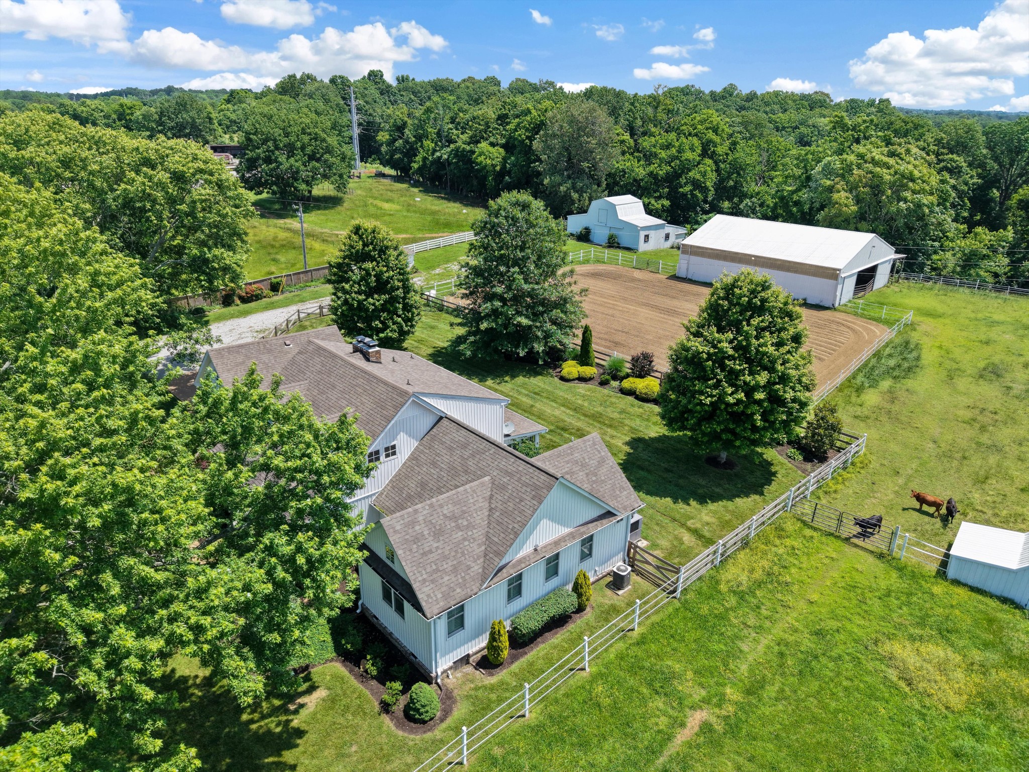 1967 Liebengood Road Goodlettsville, TN 37072 - Photo 5 of 57 an aerial view of a house with yard swimming pool and outdoor seating