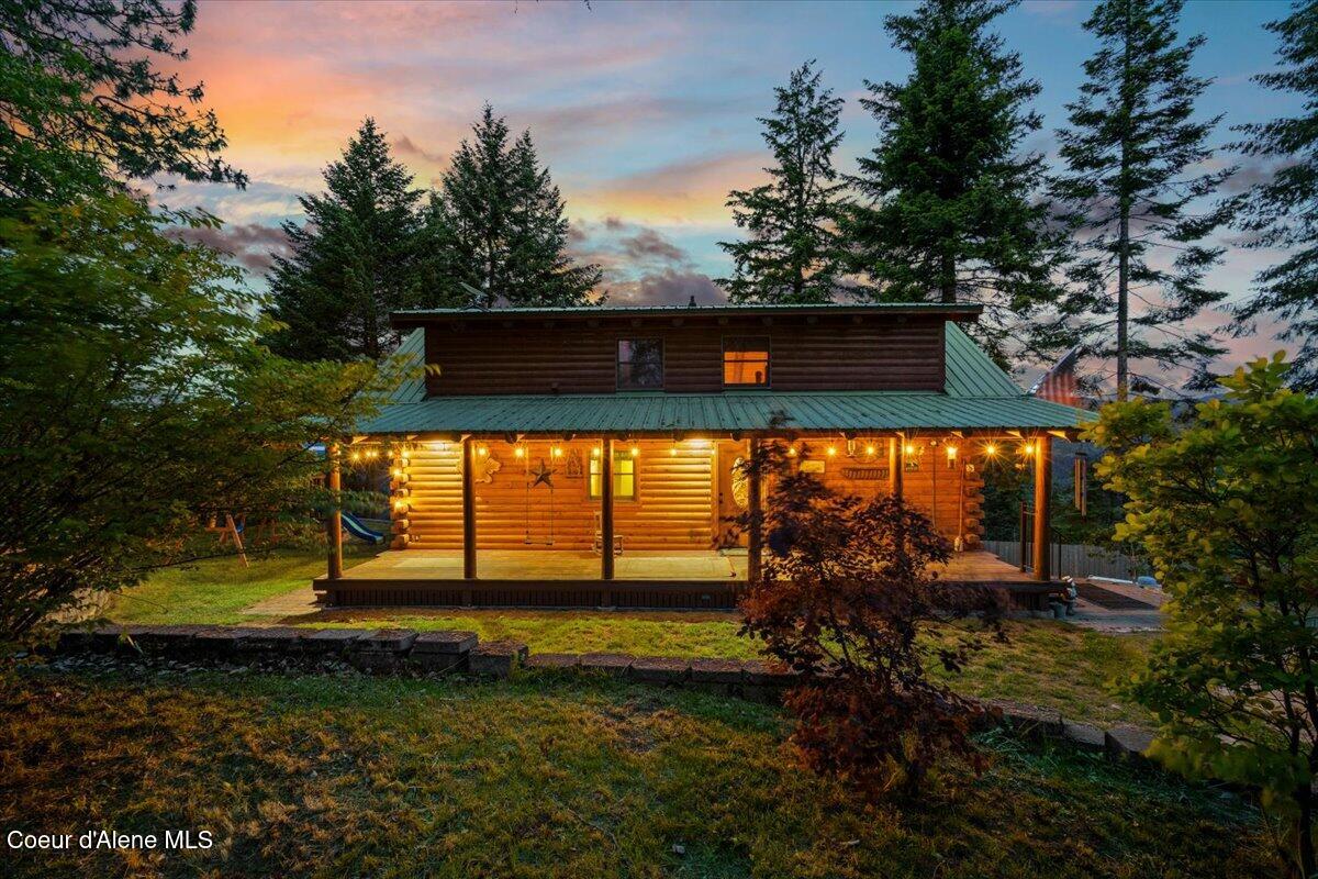 14751 North Smith Avenue Rathdrum, ID 83858 - Photo 37 of 44 06-Twilight Front of Home