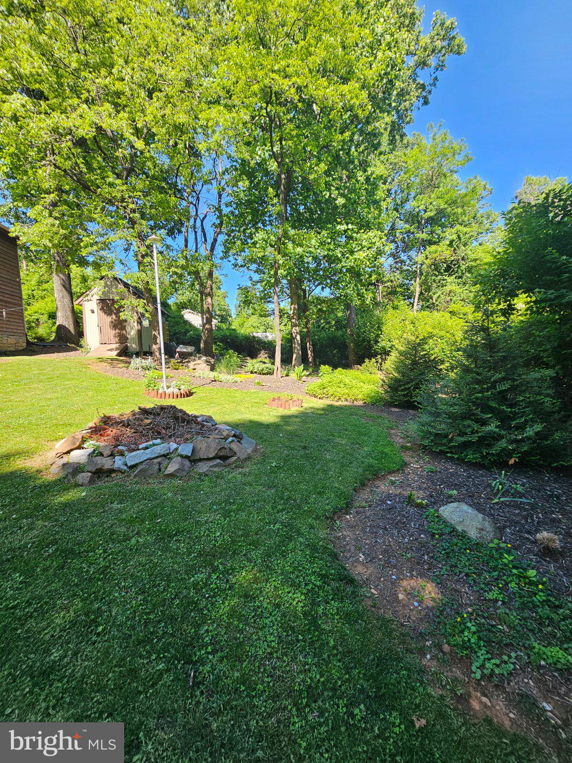 32 Parnassus Road Linden, VA 22642 - Photo 41 of 50 Lush greenery in a serene backyard.