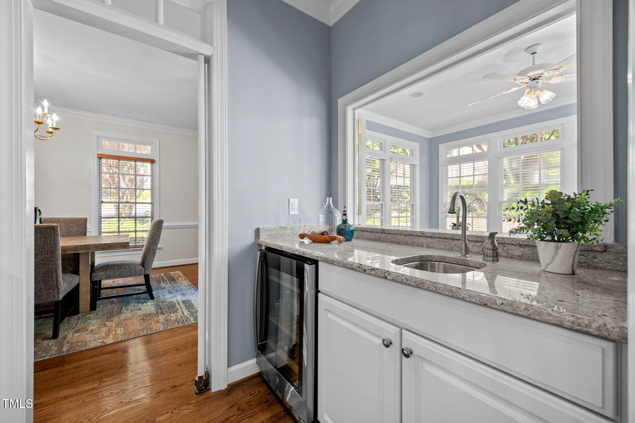 8001 Kukui Court Raleigh, NC 27613 - Photo 26 of 51 a view of a kitchen from a dining room