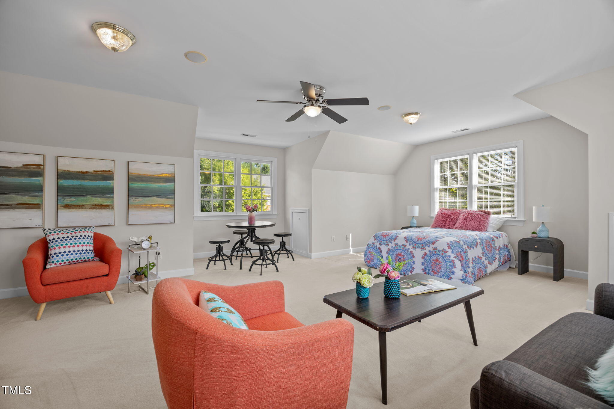8001 Kukui Court Raleigh, NC 27613 - Photo 39 of 51 a living room with furniture and a window