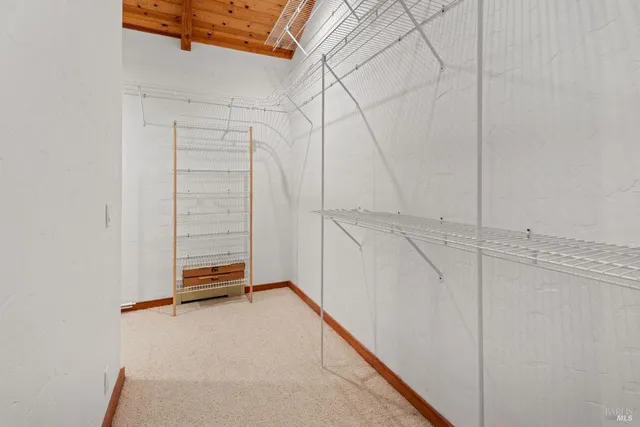 a view of a room with wall