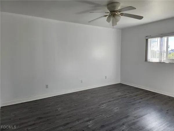 wooden floor in an empty room
