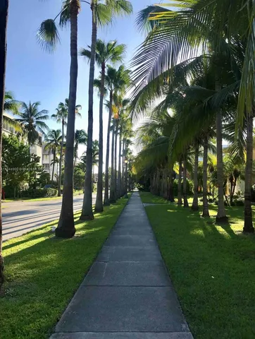 a view of a park with a park