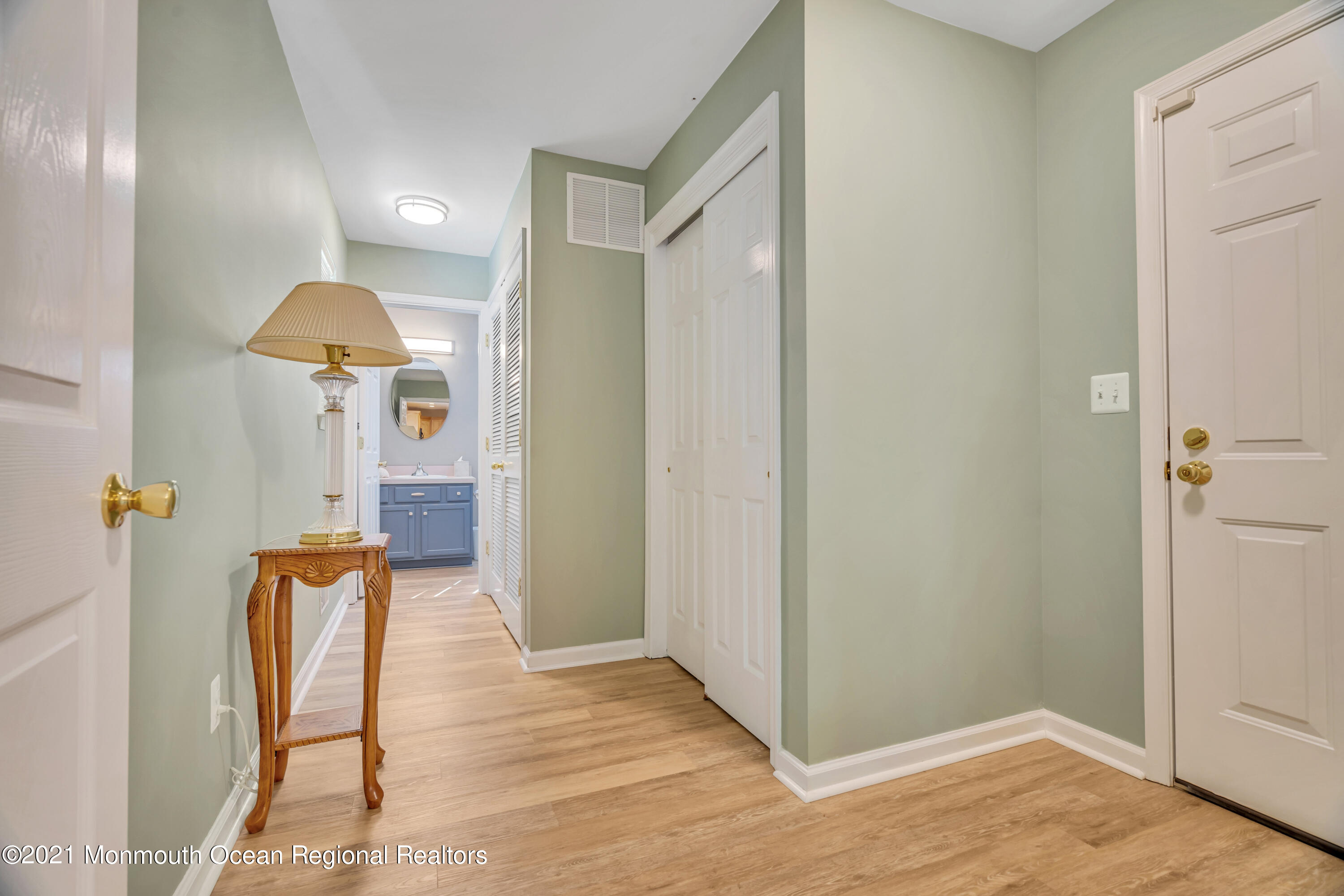 25 Hawkin Road Cream Ridge, NJ 08514 - Photo 22 of 67 a view of a hallway with wooden floor and staircase