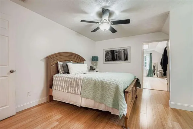 a bathroom with a sink vanity and a mirror
