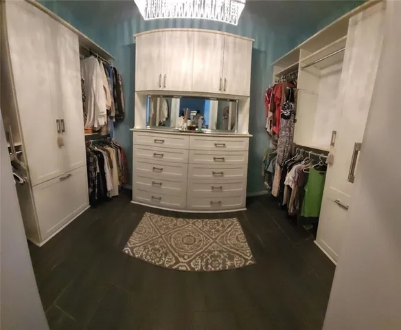 a view of a hallway with workspace