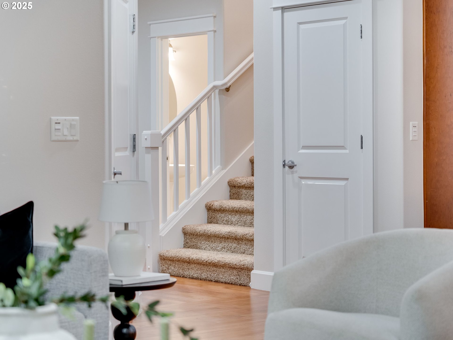 1308 Southeast 193rd Place Camas, WA 98607 - Photo 19 of 33 a view of entryway and hall with wooden floor