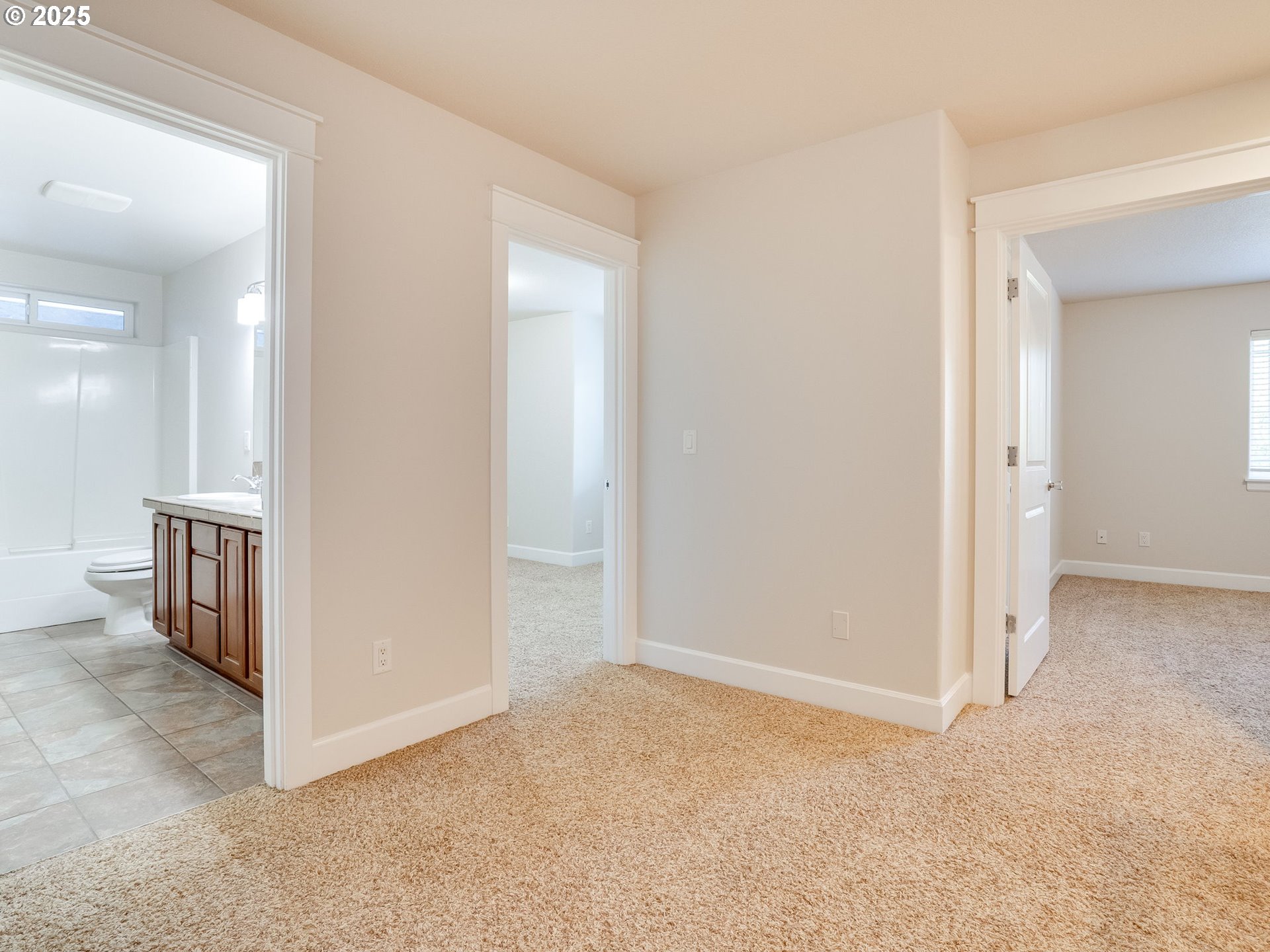 1308 Southeast 193rd Place Camas, WA 98607 - Photo 28 of 33 a view of a hallway with a bathroom