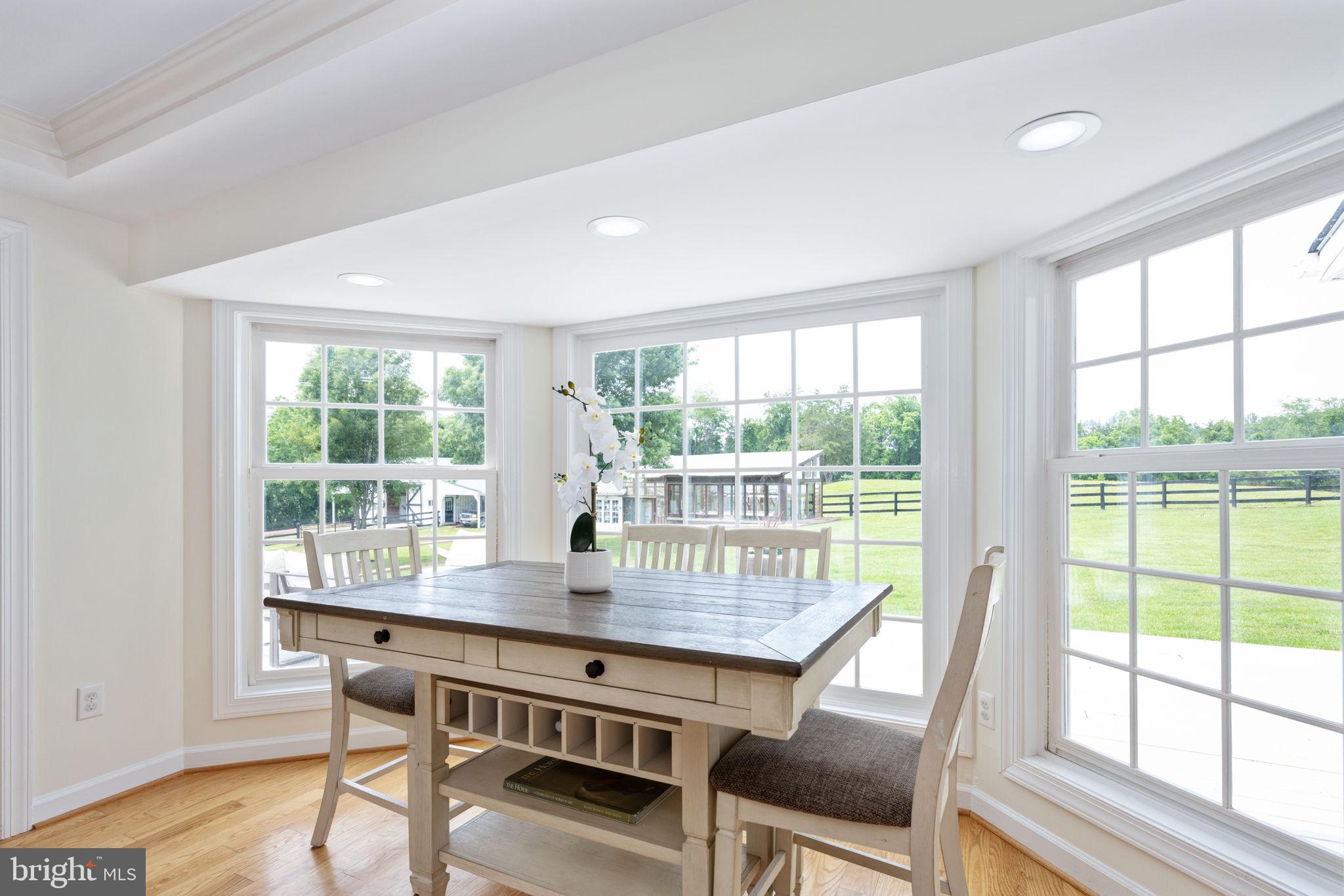 5191 Beach Ridge Lane Amissville, VA 20106 - Photo 19 of 91 a view of a dining room with furniture window and outside view