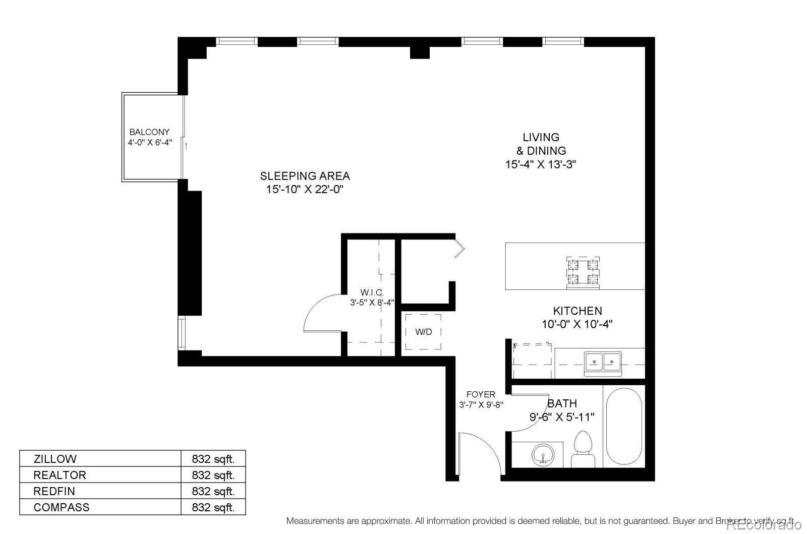 1521 Central Street, Unit 2D Denver, CO 80211 - Photo 18 of 35 a picture of a bench in a white wall