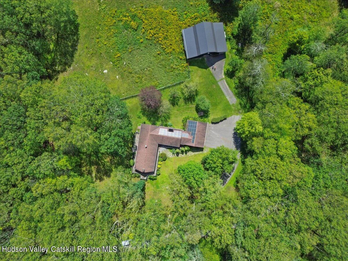 119 Mt Laurel Road Kerhonkson, NY 12446 - Photo 2 of 29 an aerial view of a house with outdoor space and street view