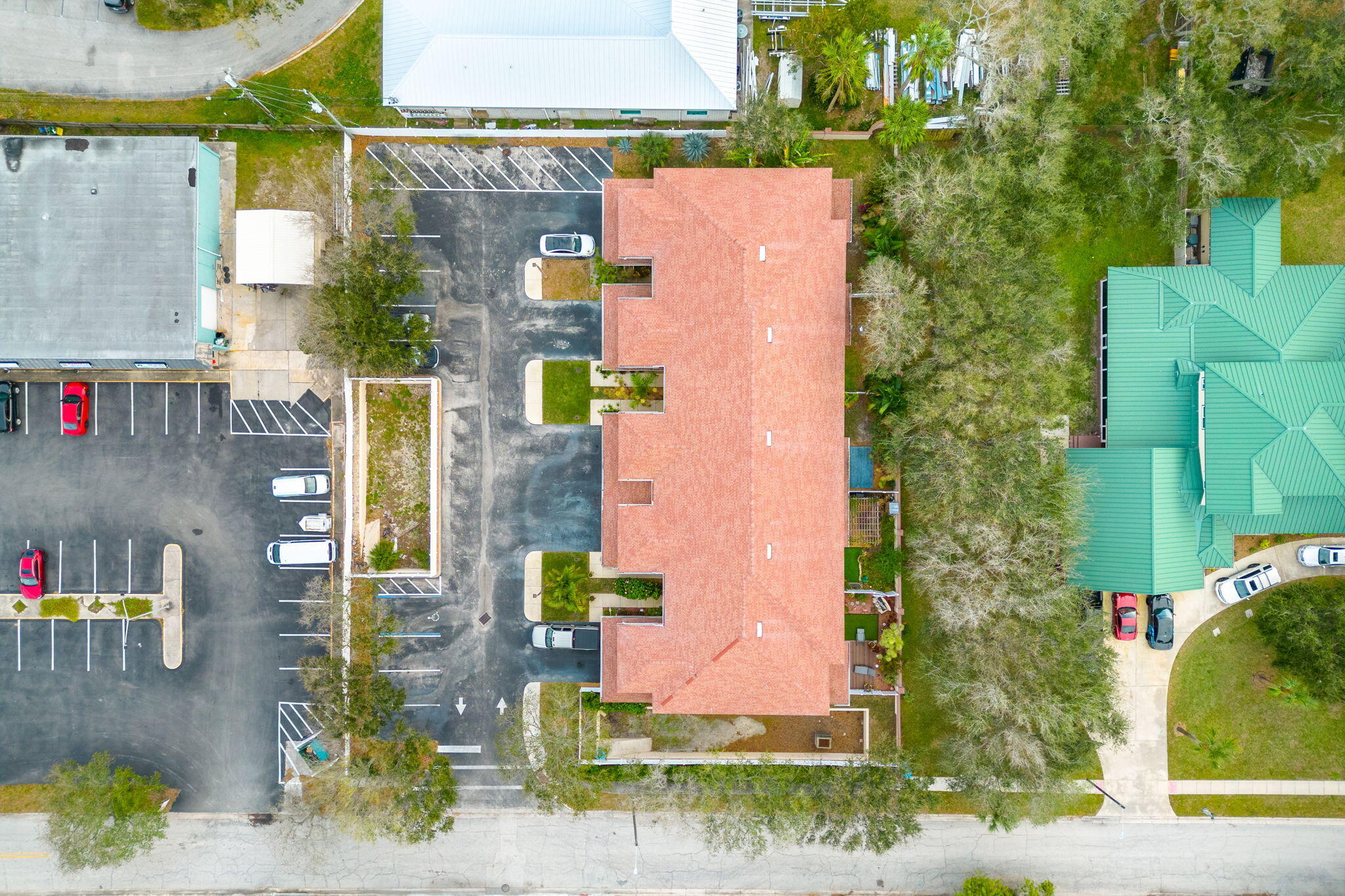 204 Holman Road, Unit 3 Cape Canaveral, FL 32920 - Photo 50 of 61 a aerial view of multiple house