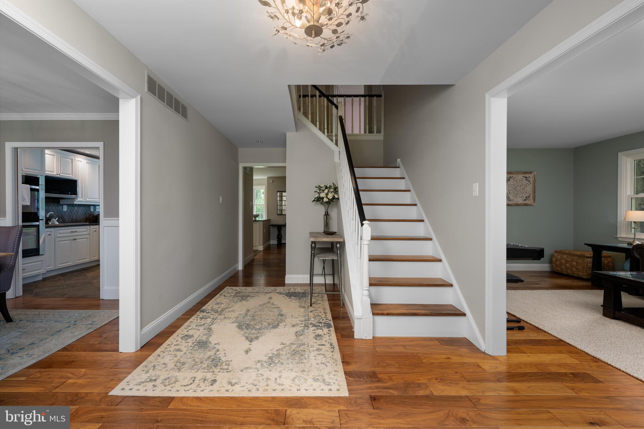 47 Millstone Drive Shamong, NJ 08088 - Photo 4 of 32 wooden view of entryway and hall with wooden floor