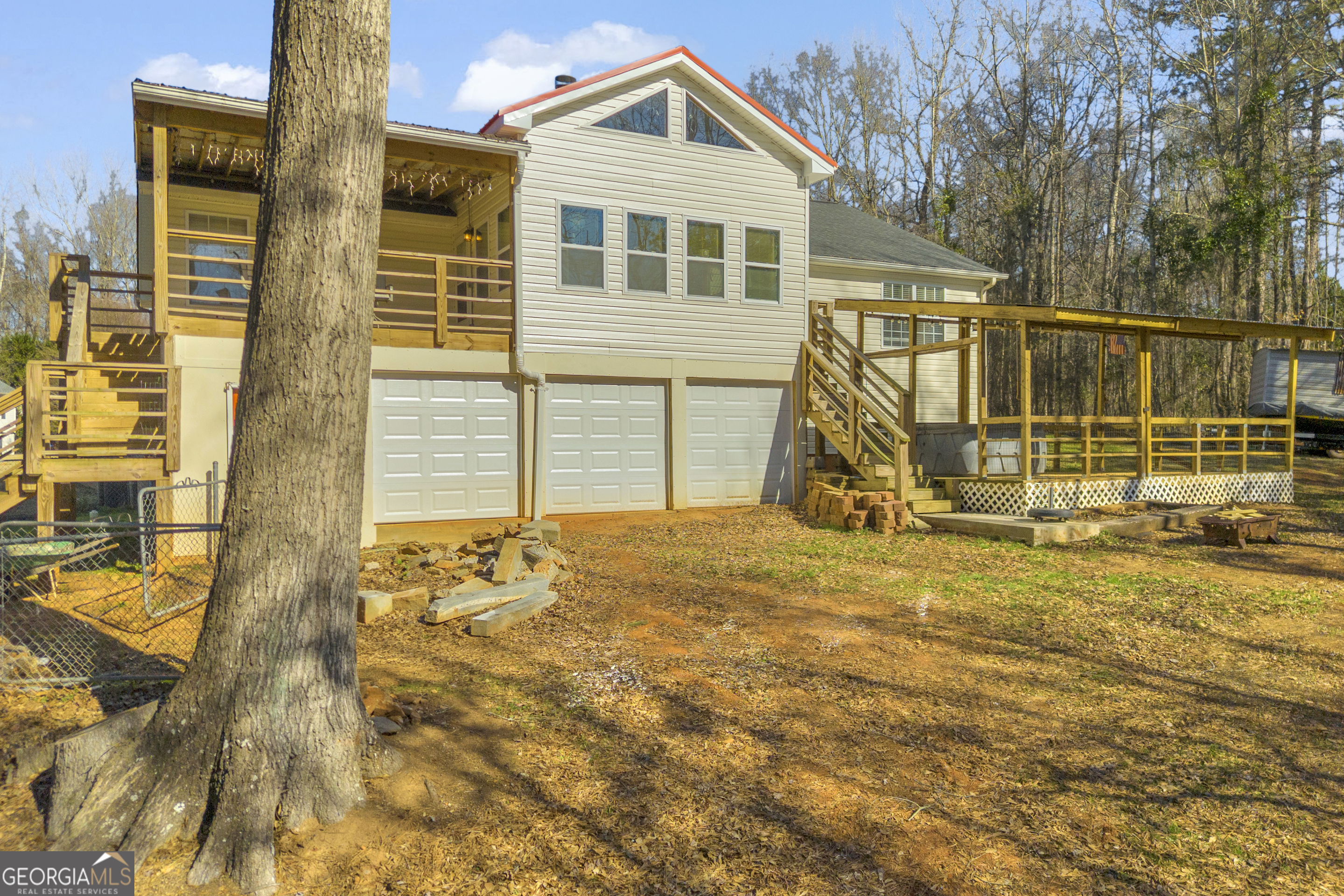 139 Silverstone Circle Jefferson, GA 30549 - Photo 23 of 85 a view of a house with backyard
