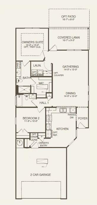 147 Tipton Pass, Unit 103 Spring Hill, TN 37174 - Photo 8 of 8 Noir Coast Floor Plan