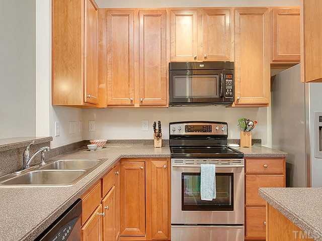 133 Cedar Elm Road Durham, NC 27713 - Photo 7 of 20 Excellent workspace with upgraded countertops and appliances. Kitchen