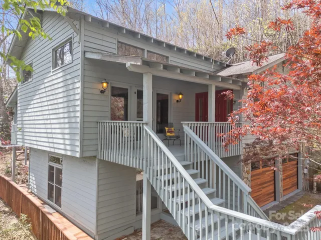 a view of outdoor seating space
