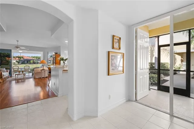 a view of a living room