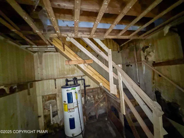 a view of storage and utility room