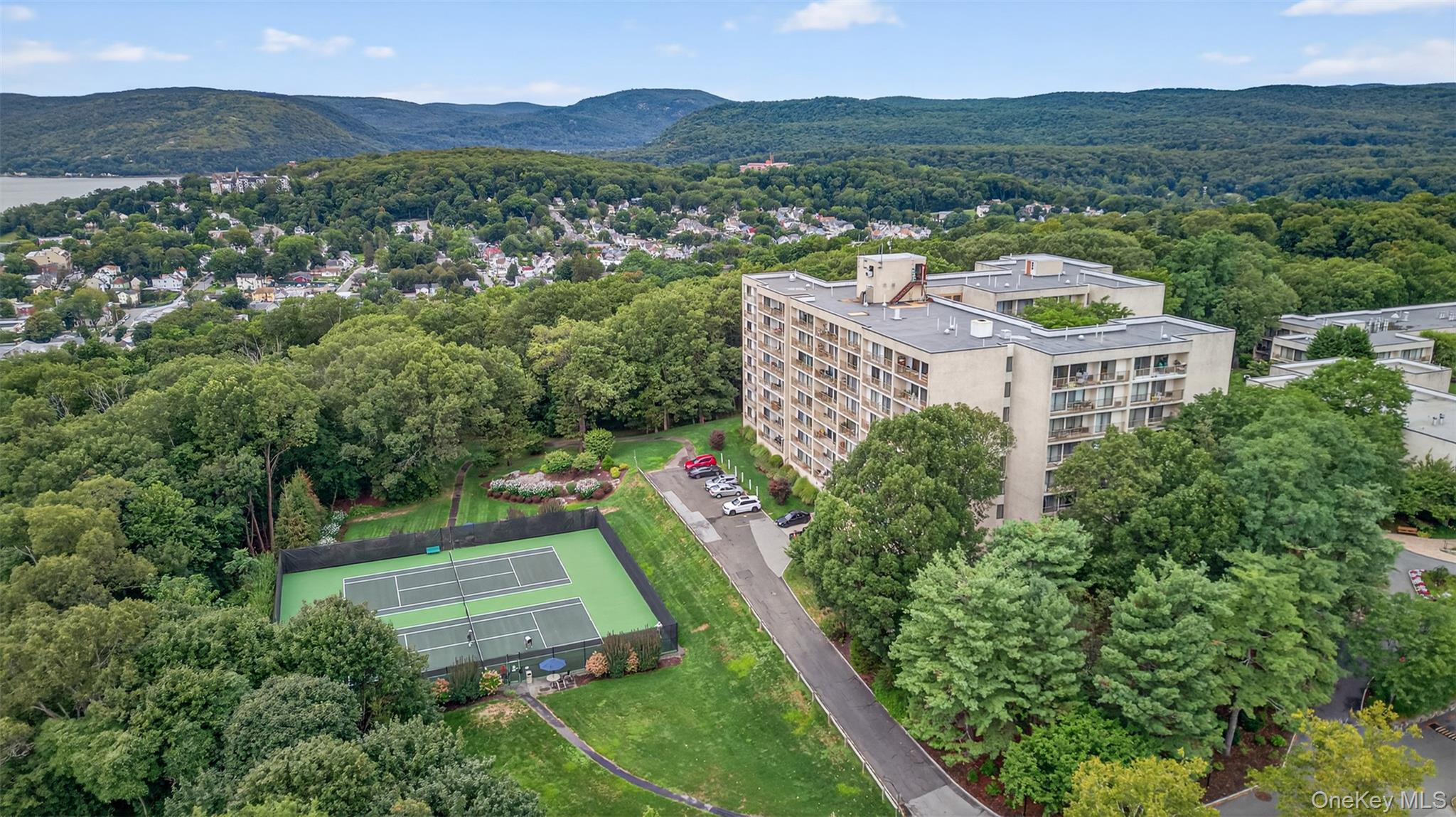150 Overlook Avenue, Unit 7F Peekskill, NY 10566 - Photo 19 of 24 a view of a city with a mountain