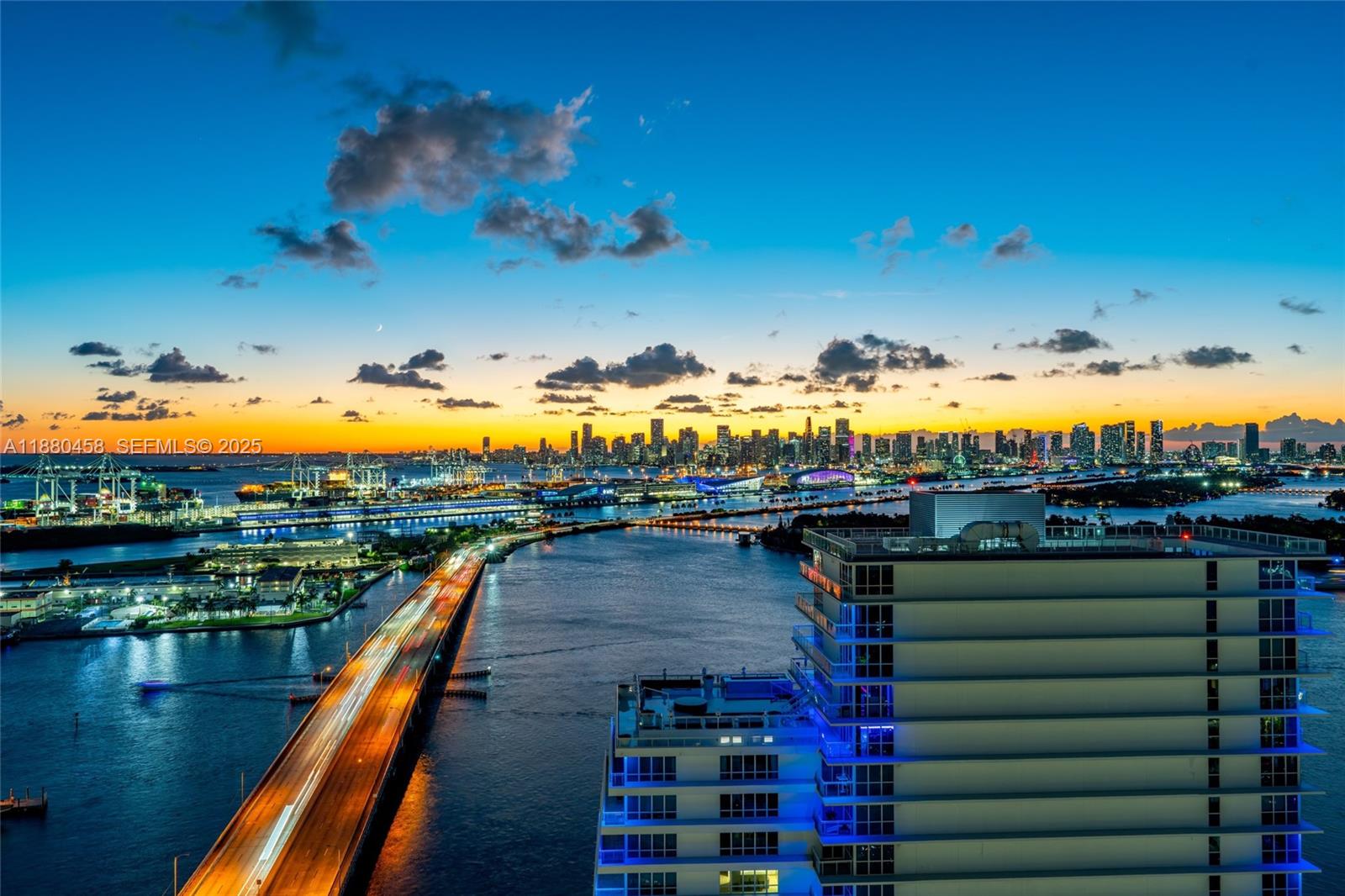 500 Alton Road, Unit 2802 Miami Beach, FL 33139 - Photo 42 of 51 a view of a balcony with outdoor space