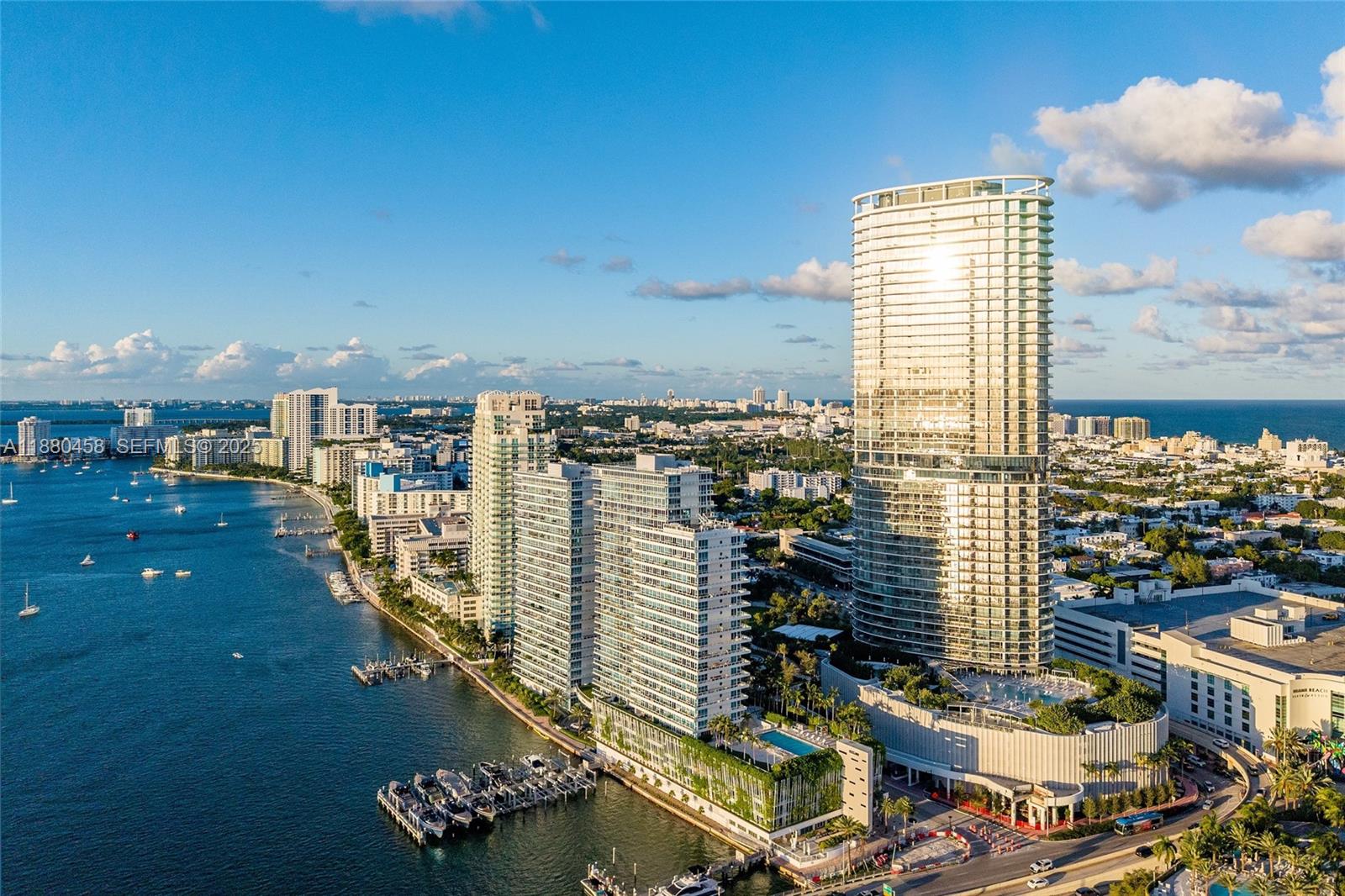 500 Alton Road, Unit 2802 Miami Beach, FL 33139 - Photo 49 of 51 a city view with tall buildings