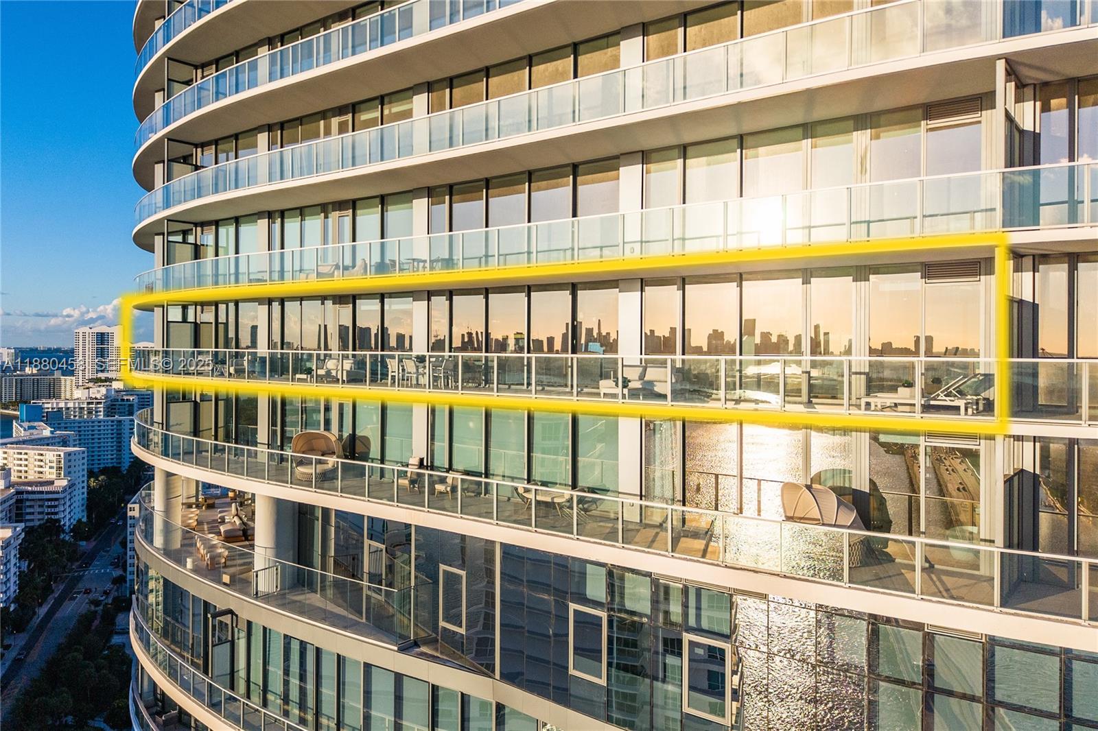 500 Alton Road, Unit 2802 Miami Beach, FL 33139 - Photo 50 of 51 a view of a building from a balcony