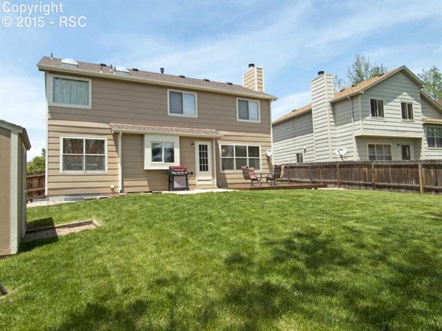 7831 Swiftrun Road Colorado Springs, CO 80920 - Photo 4 of 35 fully fenced backyard