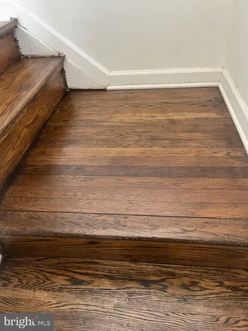 a view of a room with an empty space