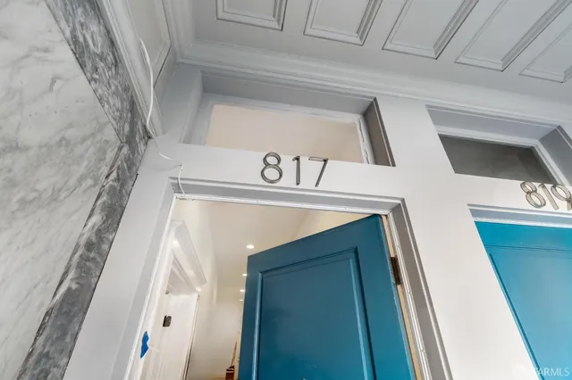 a close view of utility room