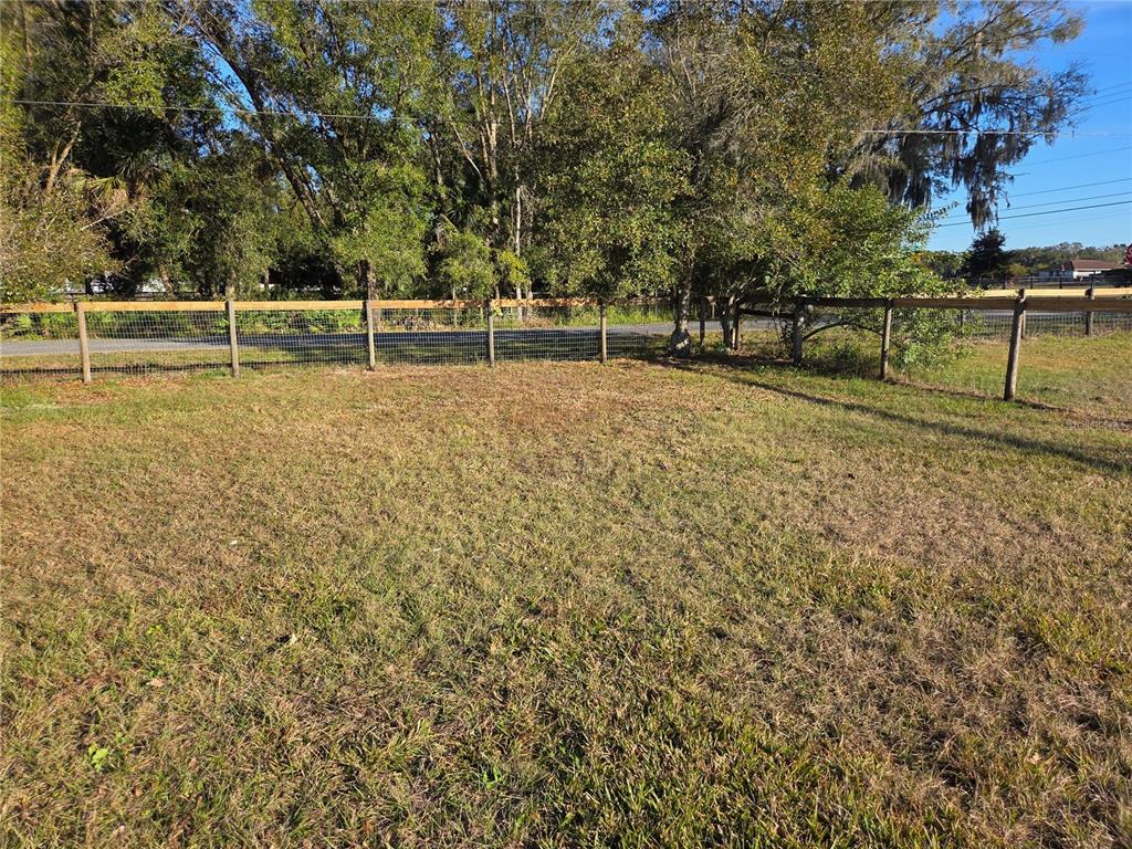 4901 North Vaughn Road Plant City, FL 33565 - Photo 27 of 31 a view of outdoor space with deck and trees
