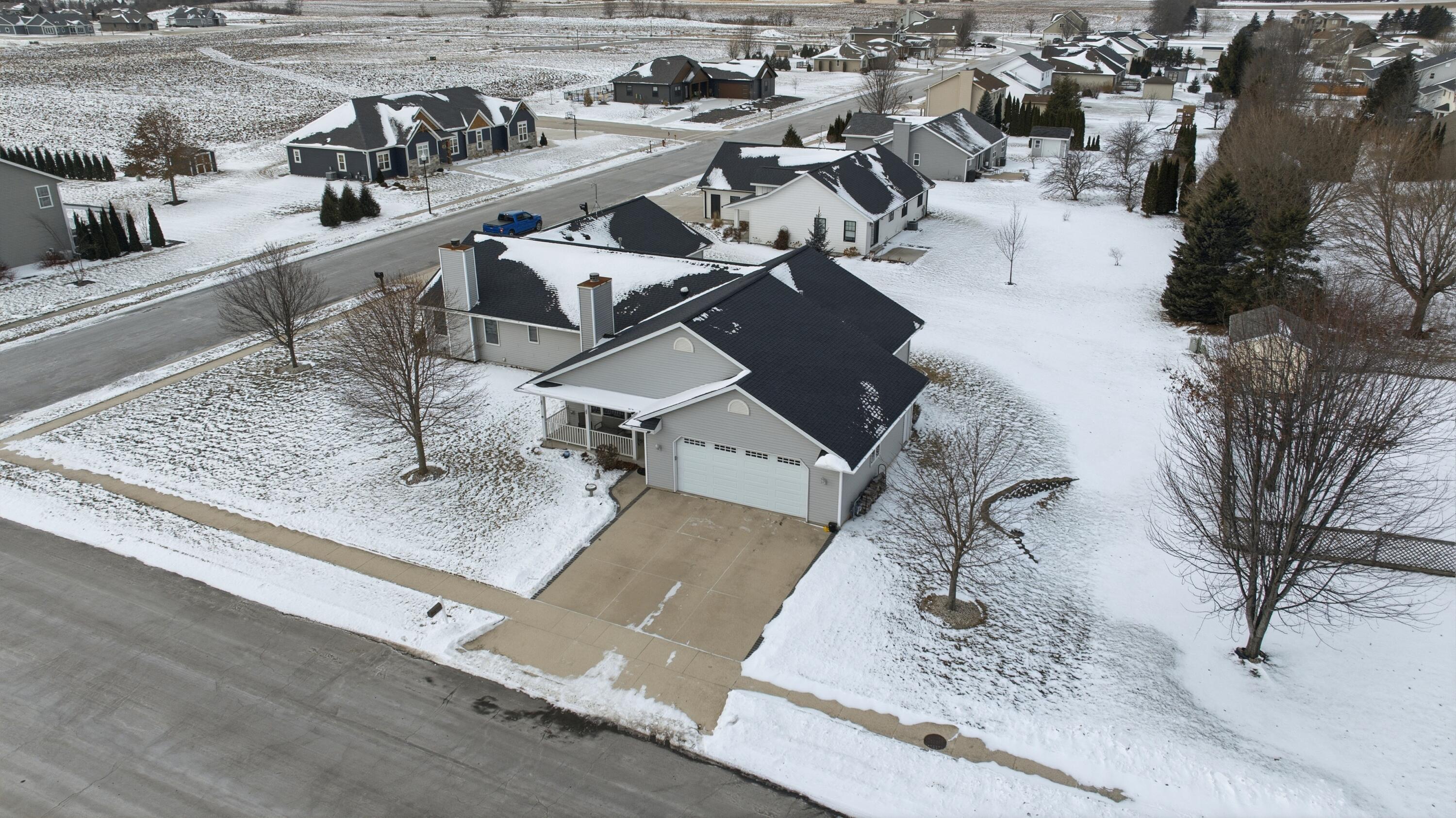 607 South 2nd Street Cedar Grove, WI 53013 - Photo 40 of 48 Aerial View