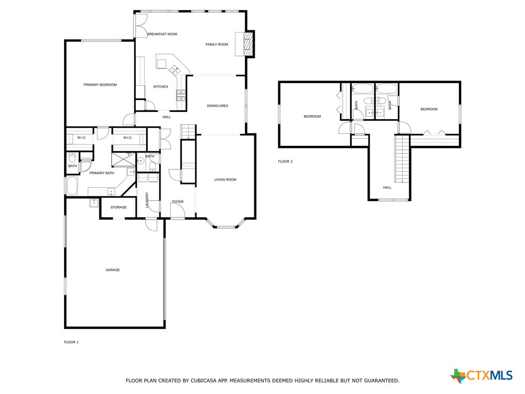 4512 Sunflower Lane Temple, TX 76502 - Photo 46 of 48 a picture of floor plan