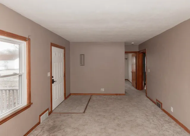 a view of room with window