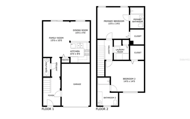 a picture of a floor plan