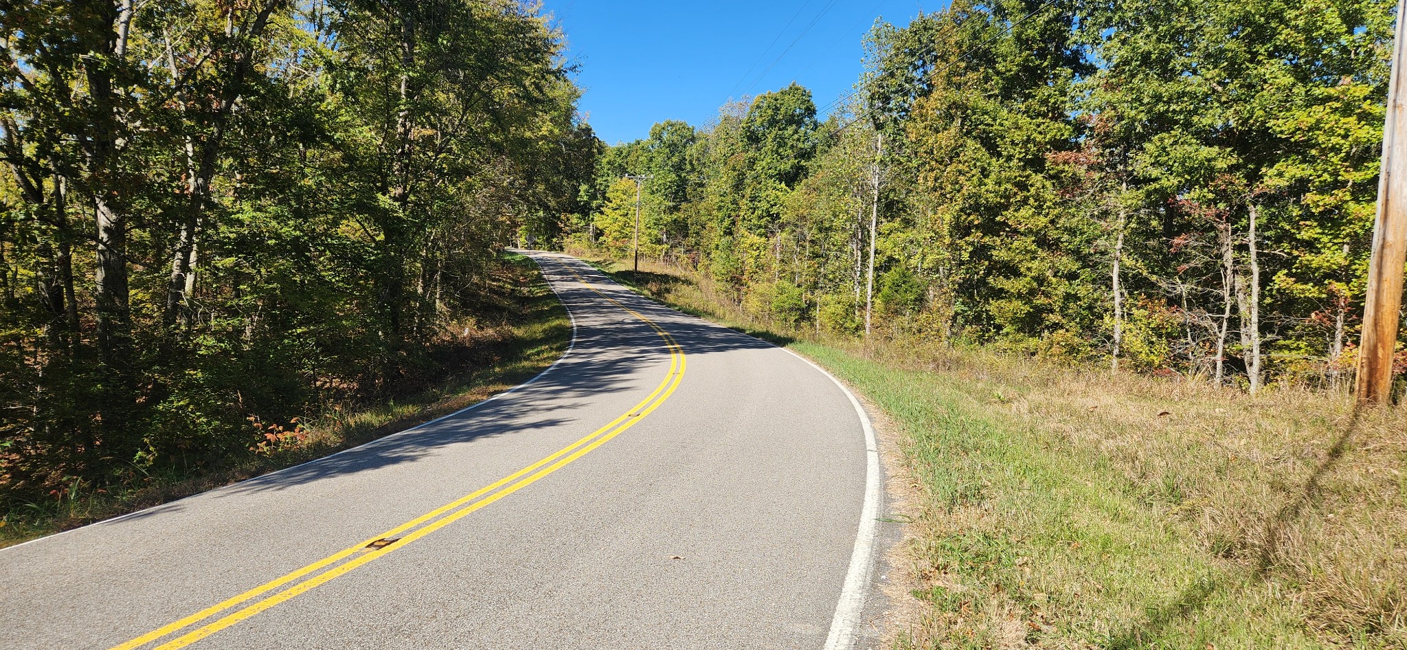 0 Swan Creek Road Centerville, TN 37033 - Photo 3 of 8 From property looking up Swan Creek Rd toward Hwy 50.
