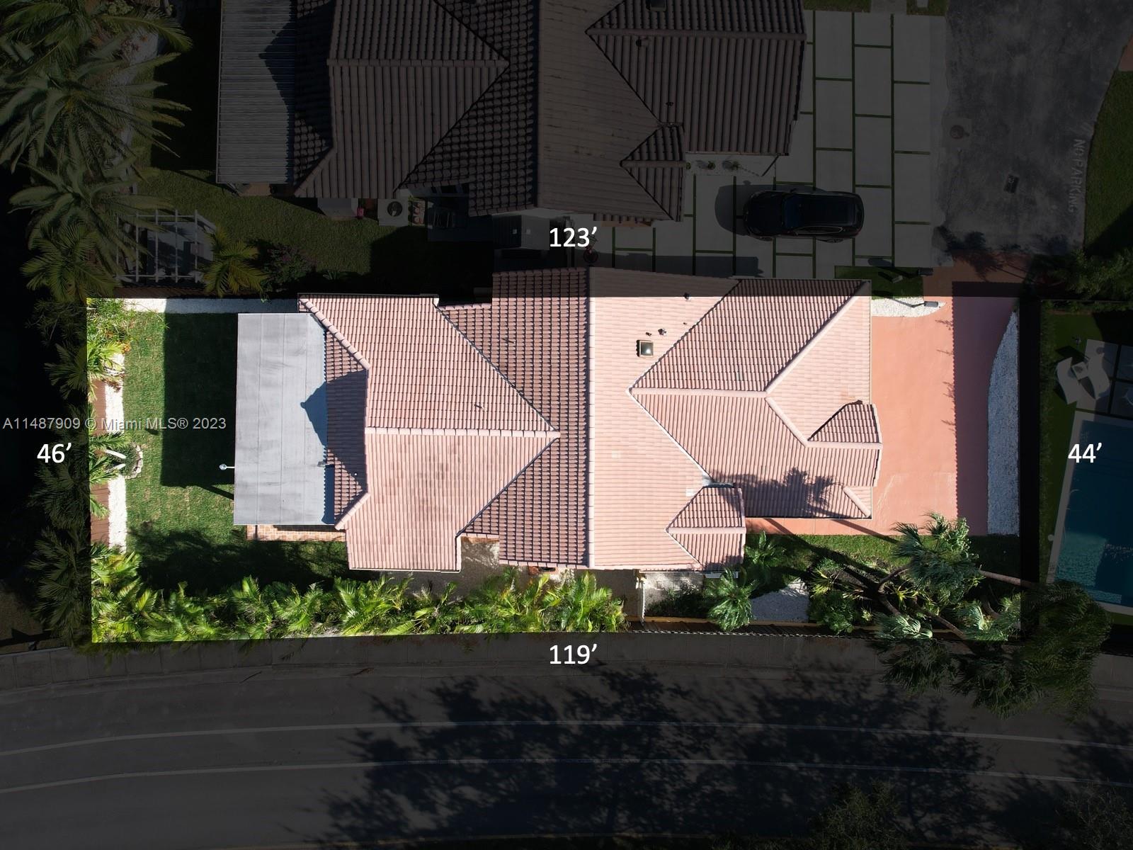 12913 Southwest 60th Street, Unit 12913 Miami, FL 33183 - Photo 12 of 17 an aerial view of a house with a yard