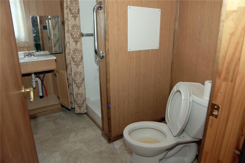 138 Old Stagecoach Road Old Town, ME 04468 - Photo 19 of 27 Full bathroom with shower stall &...