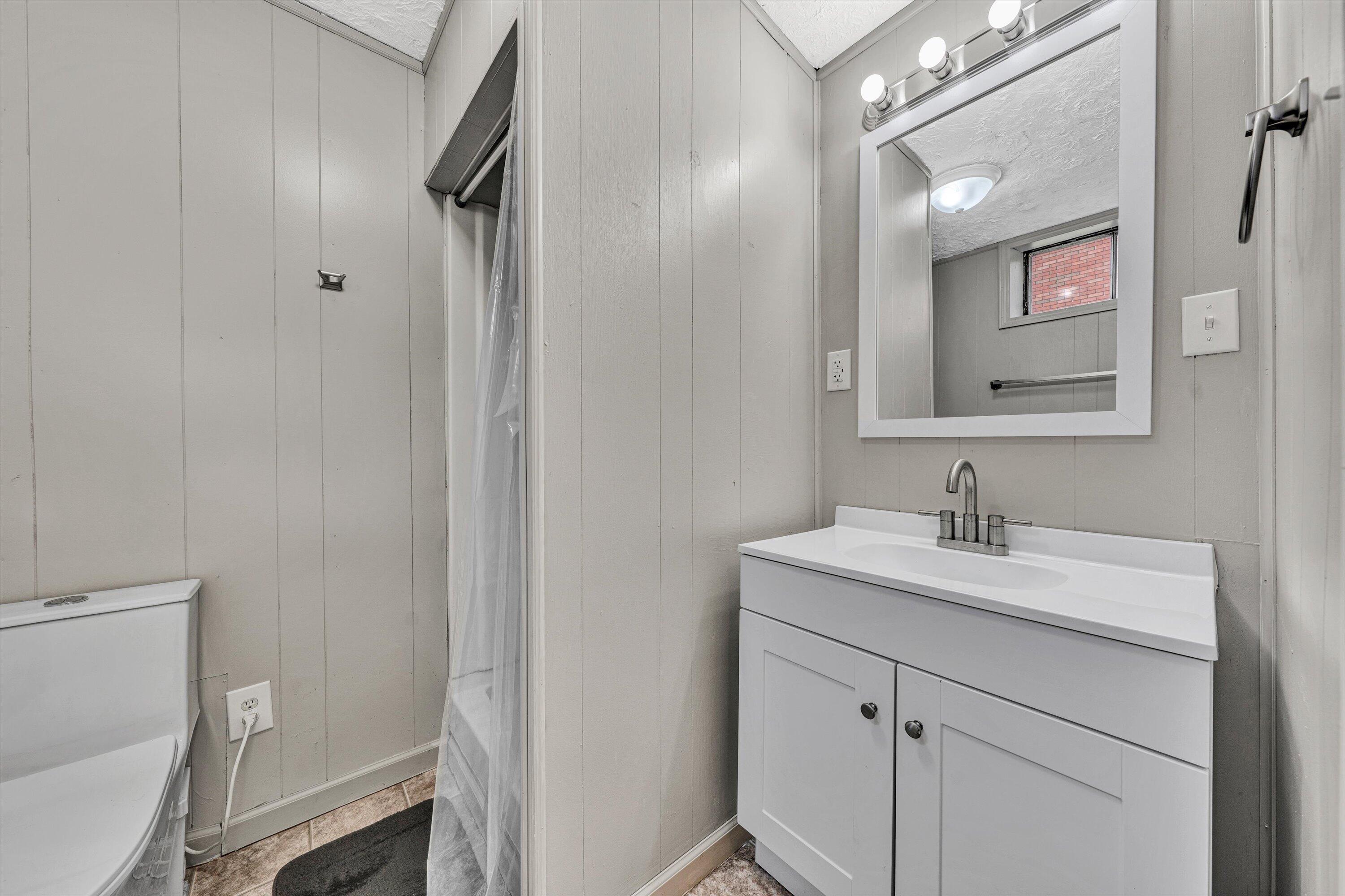 5225 Florist Road Roanoke, VA 24012 - Photo 24 of 38 a bathroom with a sink a toilet a mirror and vanity