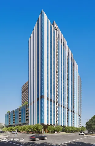 a view of a building with backyard