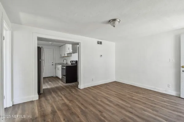 wooden floor in an empty room