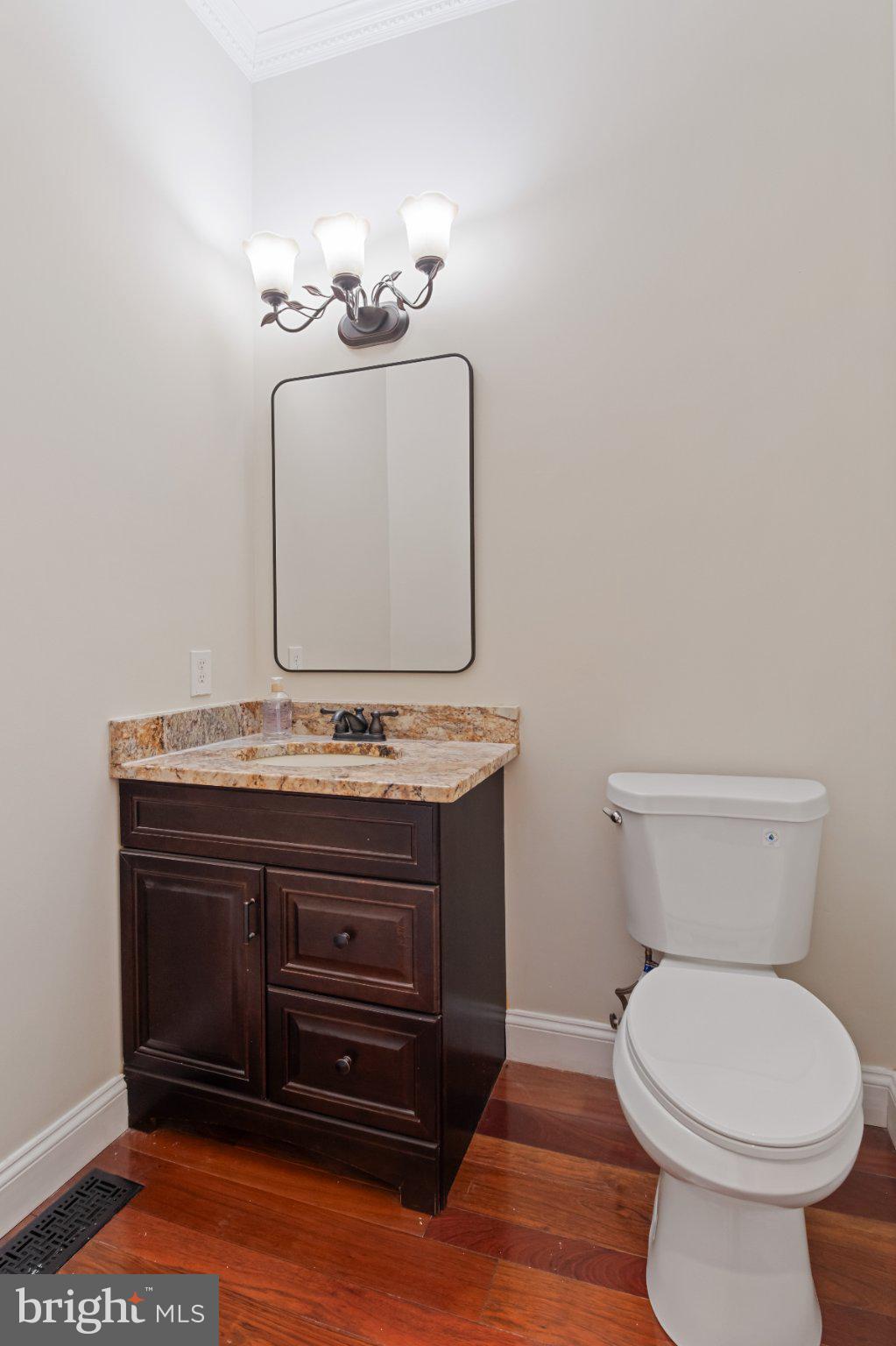 7147 Linganore Road New Market, MD 21774 - Photo 17 of 44 Elegant half-bath with modern finishes.