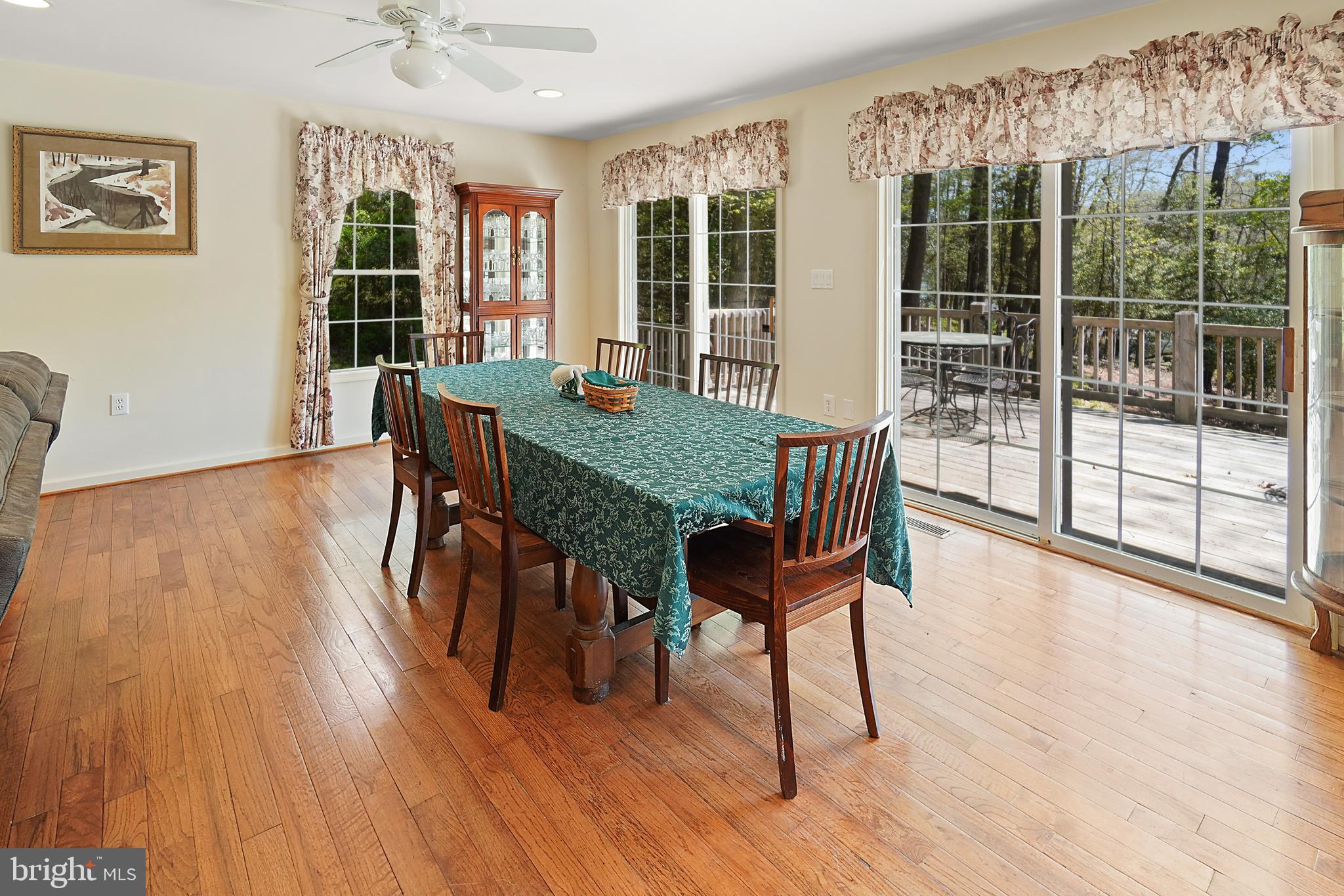 1213 Magothy Road Pasadena, MD 21122 - Photo 14 of 41 Dining Area with Hardwood Floors